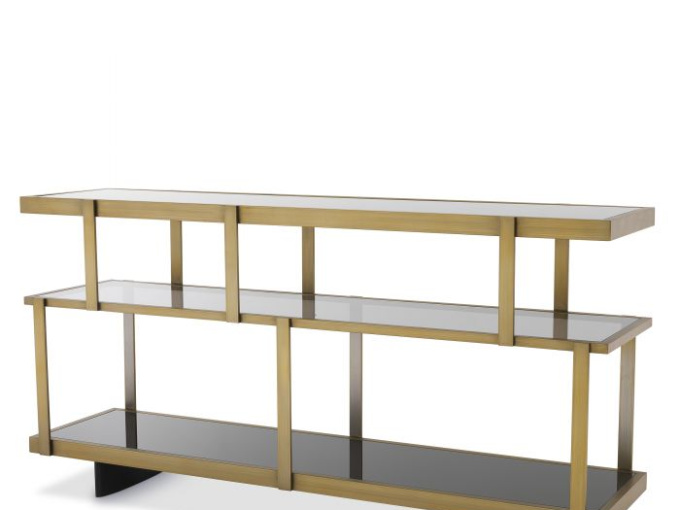 Комод Nesto brushed brass finish