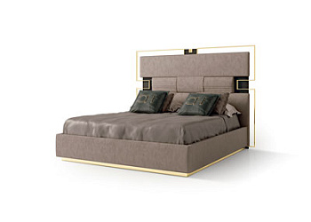 Кровать LETTO IMBOTTITO MISURE INTERNE 180 x 200 | Art. 7989