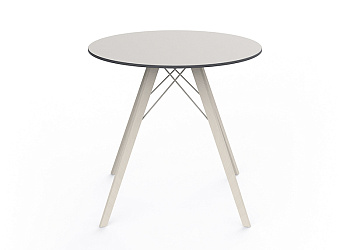 Стол Faz wood dining table 80x80x74