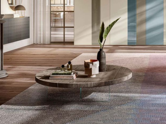 Журнальный столик Air Round Wood