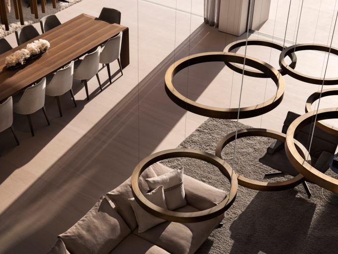 Потолочный светильник Light ring horizontal