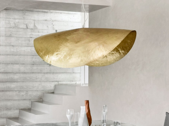 Стельовий світильник з латуні 96