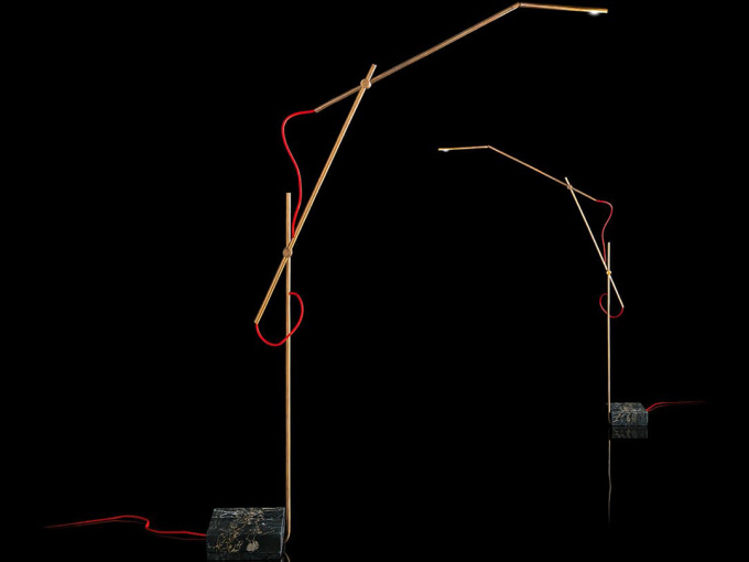 Торшер Pipe light-l