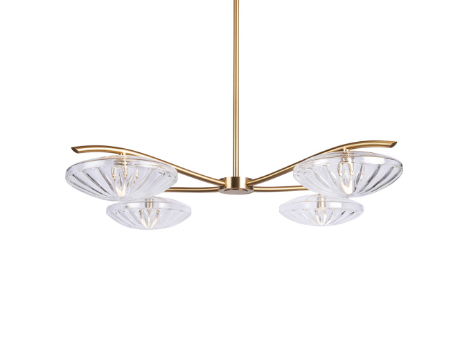 Потолочный светильник Mila 4 Light Round Chandelier