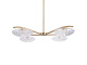 Потолочный светильник Mila 4 Light Round Chandelier Потолочный светильник Mila 4 Light Round Chandelier