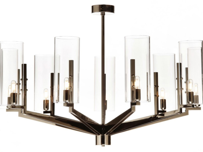 Люстра 2169/CH9 borosilicato