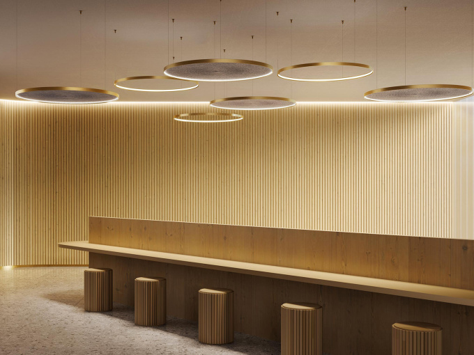 Стельовий світильник Arena Acoustic