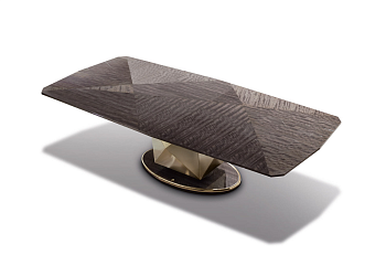 Обеденный Стол  With METAL Base