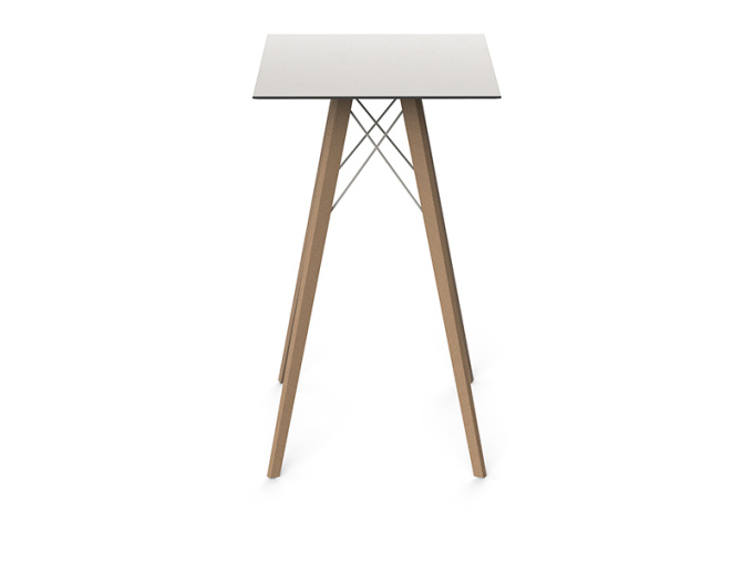 Стол Faz wood high table 60x60x105
