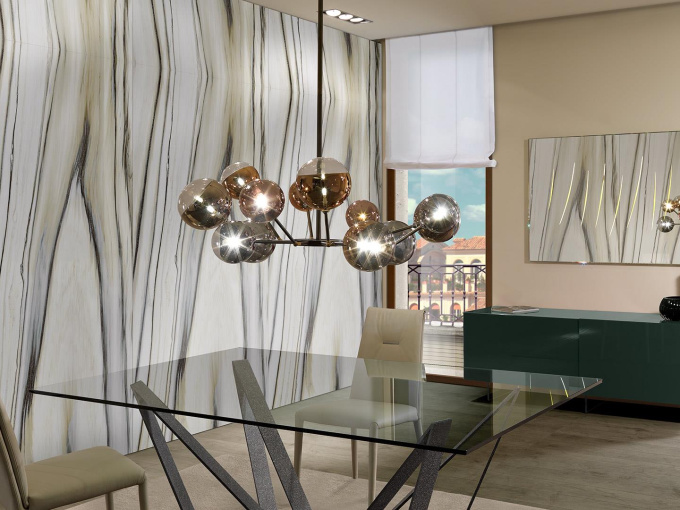 Стельовий світильник Bulles Xl