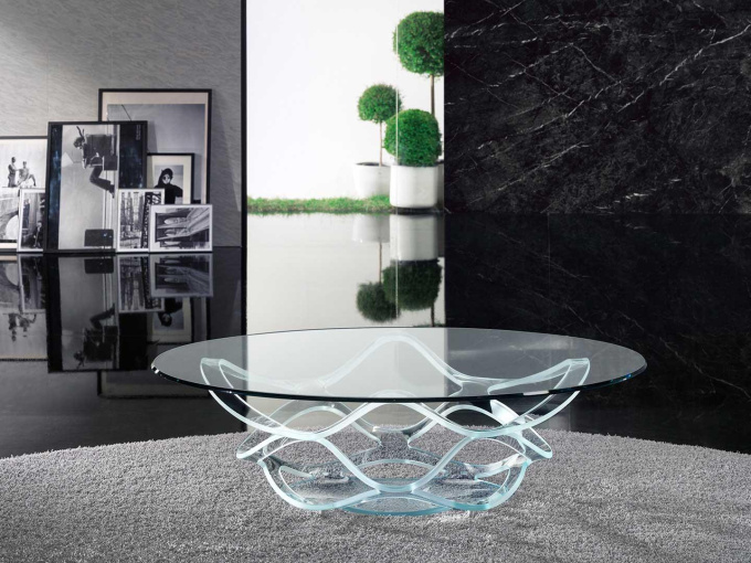 Журнальный столик Neolitico 40 Vetro