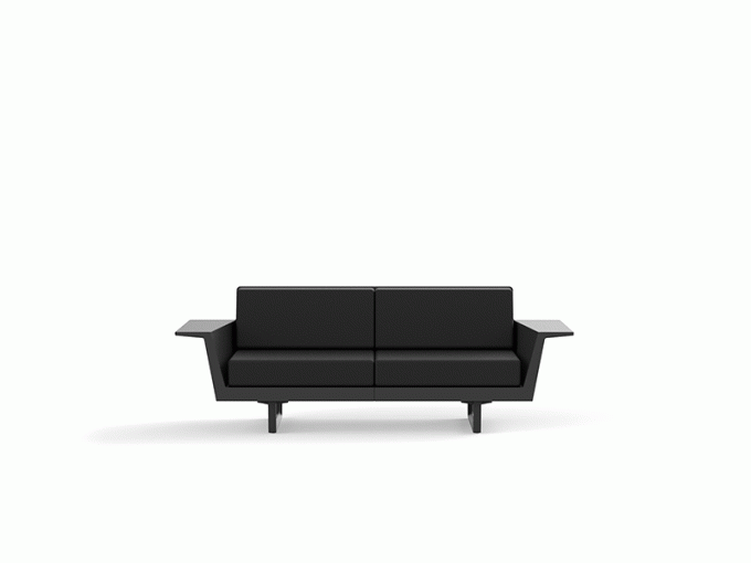 Диванний модуль Delta sofa 2 seat+table