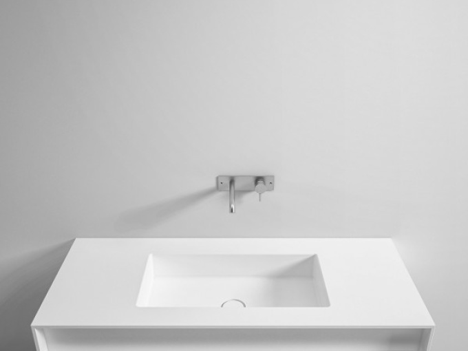 тумба з умивальником Corian con portasalviette