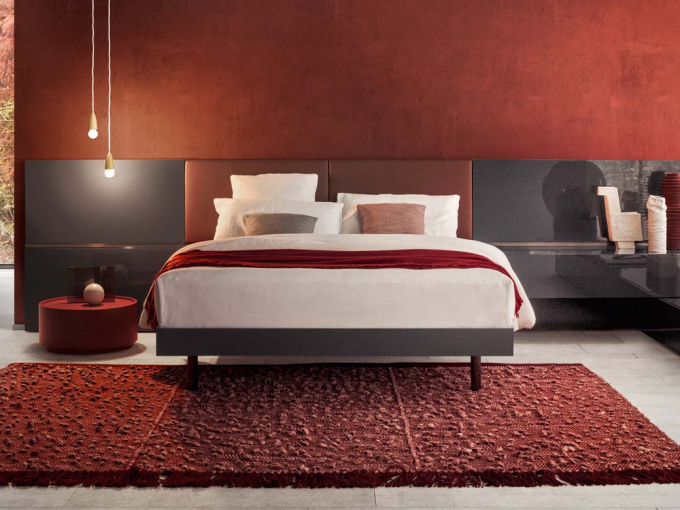 Ліжко Boiserie imbottita