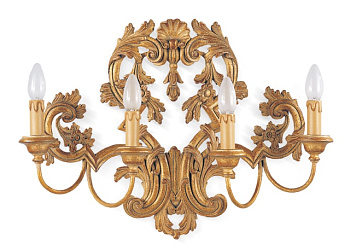 Настенный светильник 4 Lights Horizontal Sconce