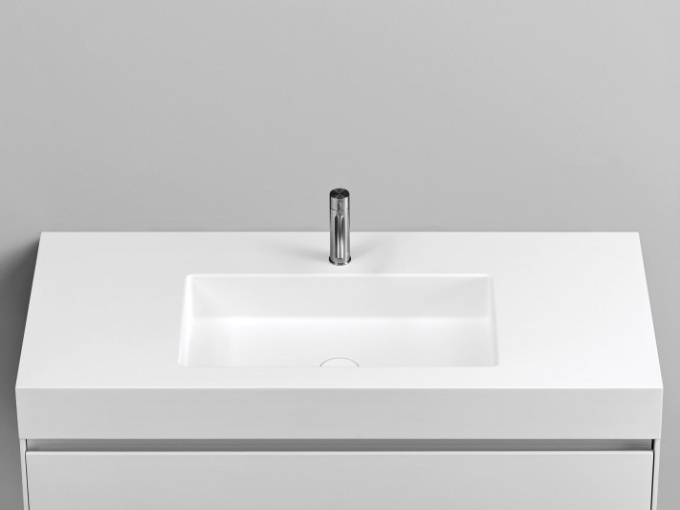 тумба з умивальником Corian con lavabo Rettangolare