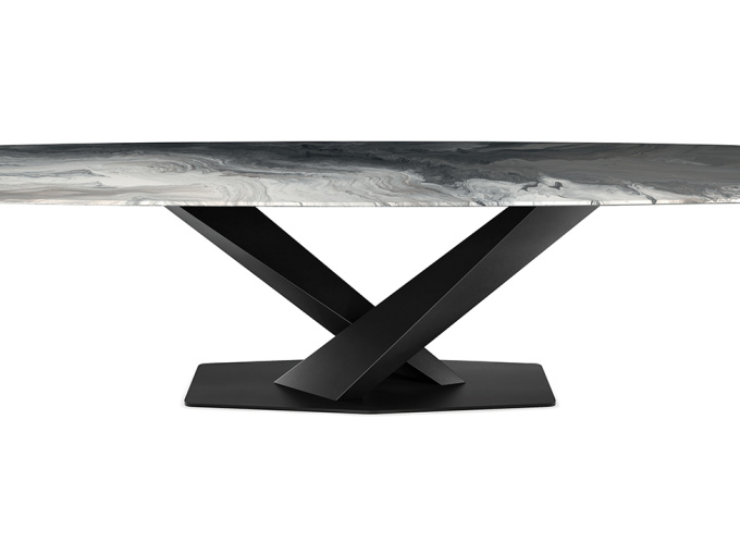 Обідний стіл  Stratos Crystalart